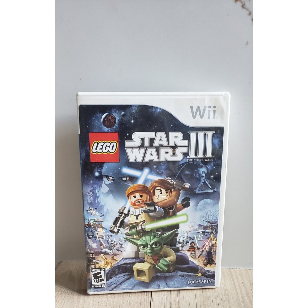 LEGO Star Wars‎ III The Clone Wars Nintendo Wii 2011 Video Game - no manual